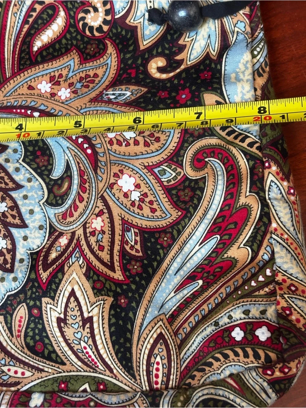 VTG Isabella journey patterned tapestry crossbody bag